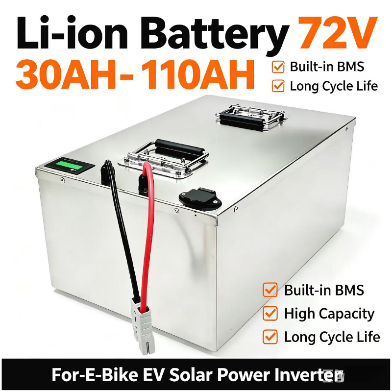 72V 40Ah Lifepo4 Battery Pack - Akumulator litowy 72V 110Ah z opcjami