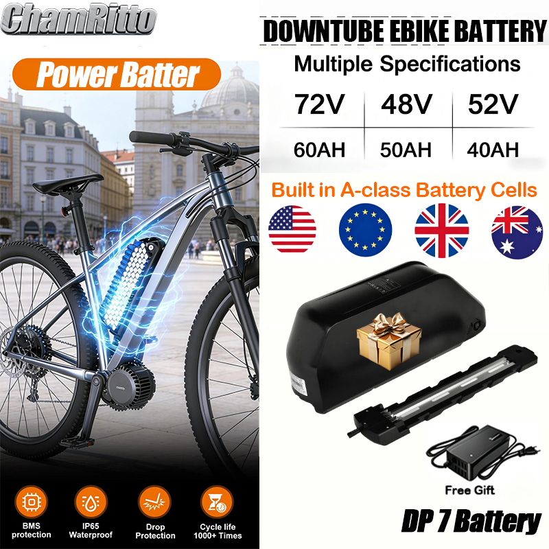 72V 50Ah 21700 Lithium Battery - Akumulator do roweru elektrycznego, bateria do