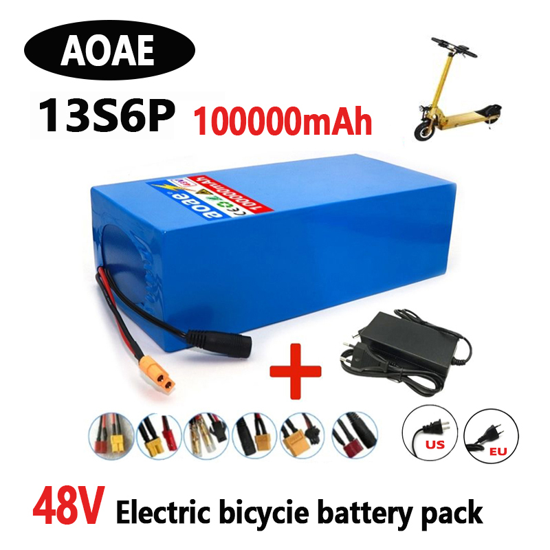 60V 50Ah Electric Scooter Battery - 100%18650Oryginalny akumulator litowy 48V 100Ah 13s6p
