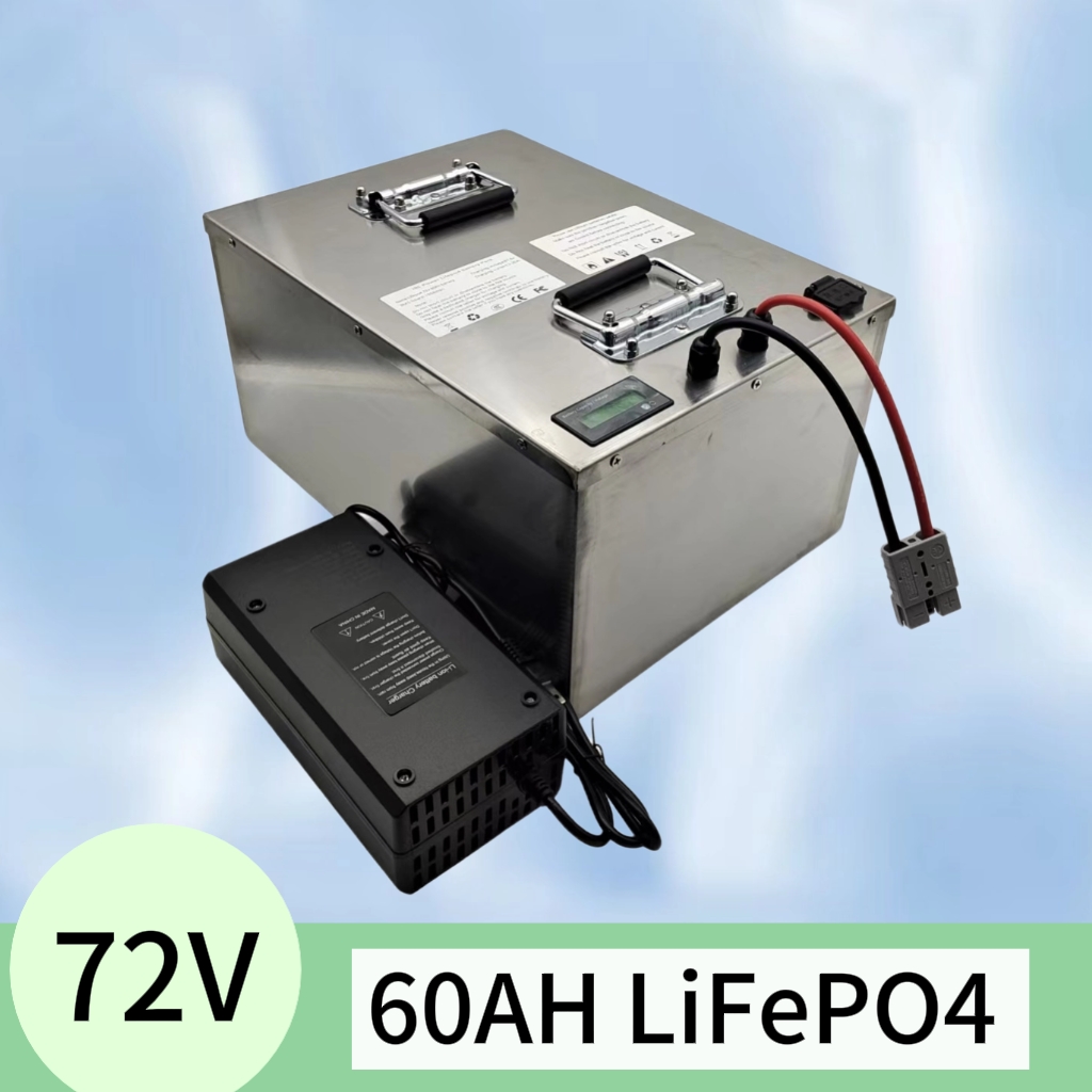 72V 40Ah Lifepo4 Battery Pack - Akumulator litowo-żelazowo-fosforanowy (LiFePO4) 72V 60Ah 60A