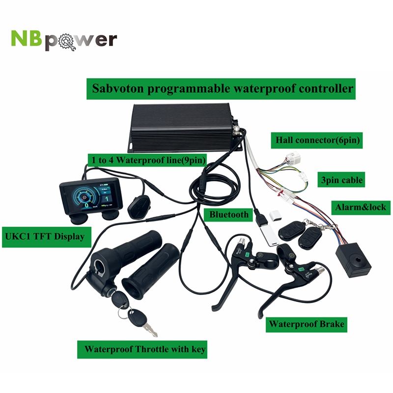 72V 100A Sabvoton Controller - Programowalny sterownik Sabvoton SVMC 72V 80A