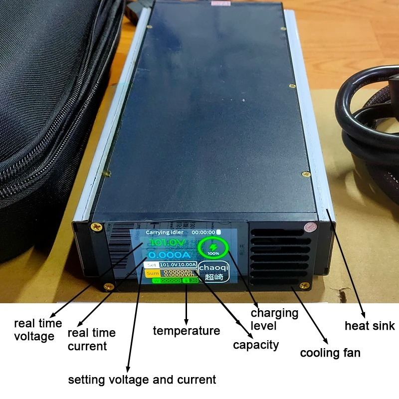 Inteligentna ładowarka do akum – 84V 20A Smart Charger recenzja i cena
