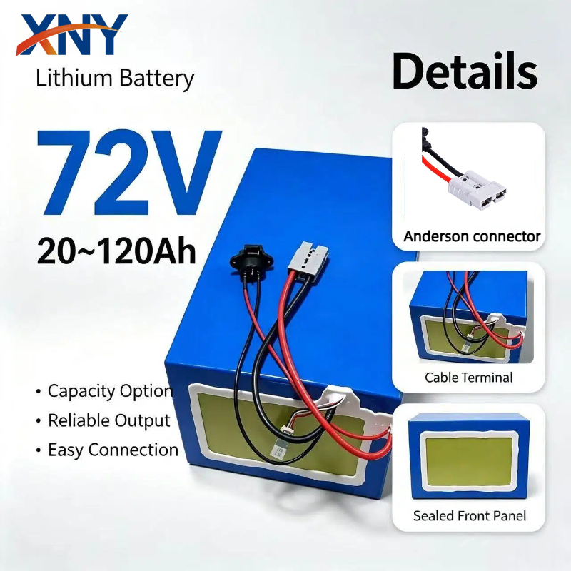 Akumulator litowy XNY 72V o du – 72V 40Ah Lifepo4 Battery Pack recenzja i cena