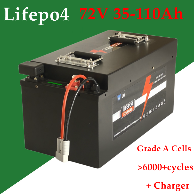 Akumulator litowy 72V 35Ah 40A – 72V 40Ah Lifepo4 Battery Pack recenzja i cena