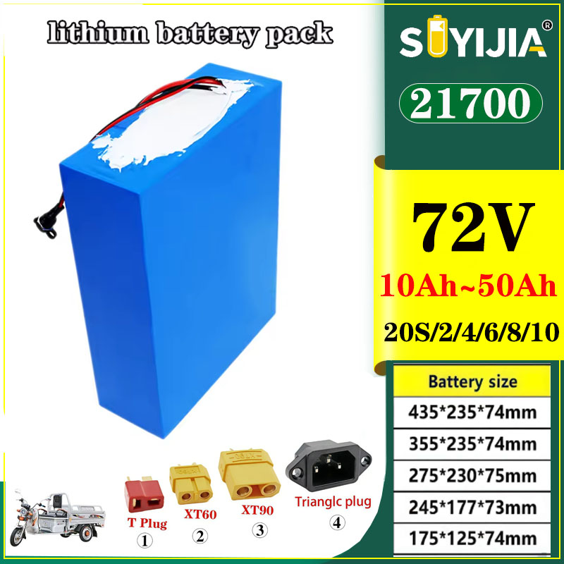 Bateria litowa 21700 72V 50Ah  – 72V 50Ah 21700 Lithium Battery recenzja i cena