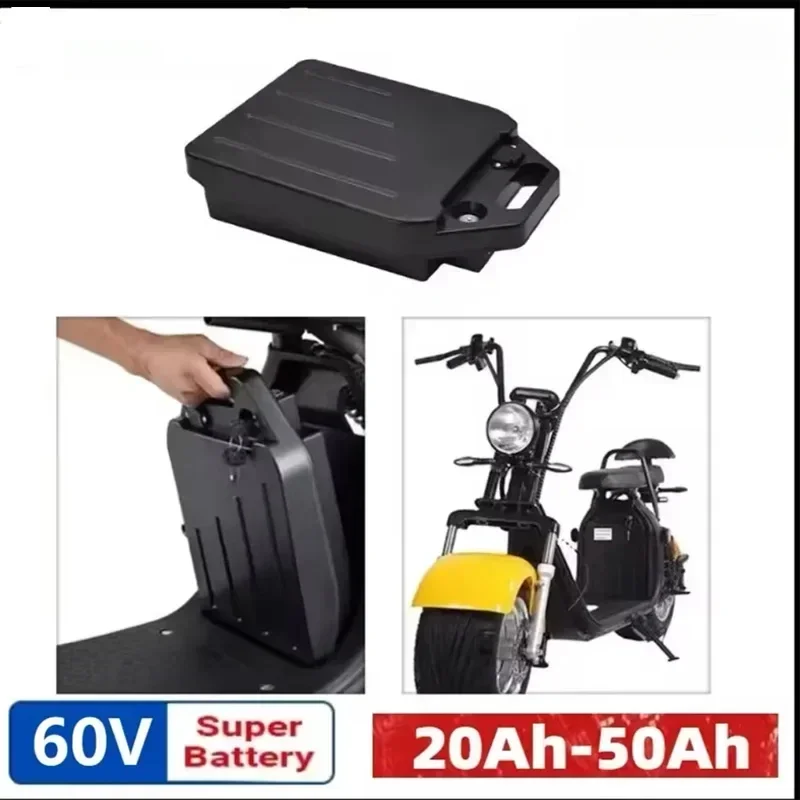 Szybka wymiana baterii litowej – 60V 50Ah Electric Scooter Battery recenzja i cena