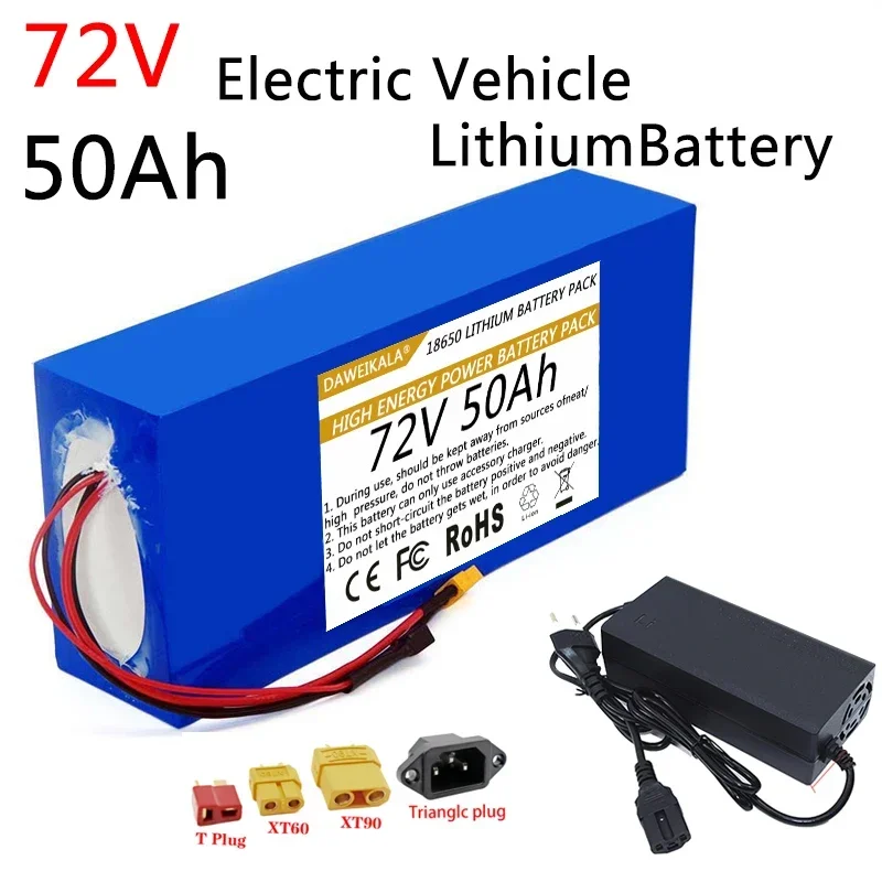 Zestaw akumulatorów 72V 18650  – 60V 50Ah Electric Scooter Battery recenzja i cena