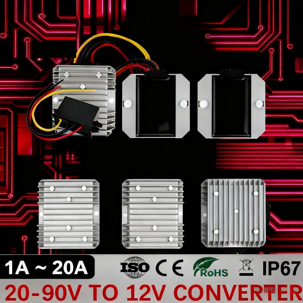 Konwerter DC-DC obniżający nap – 72V 15A Fast Charger recenzja i cena