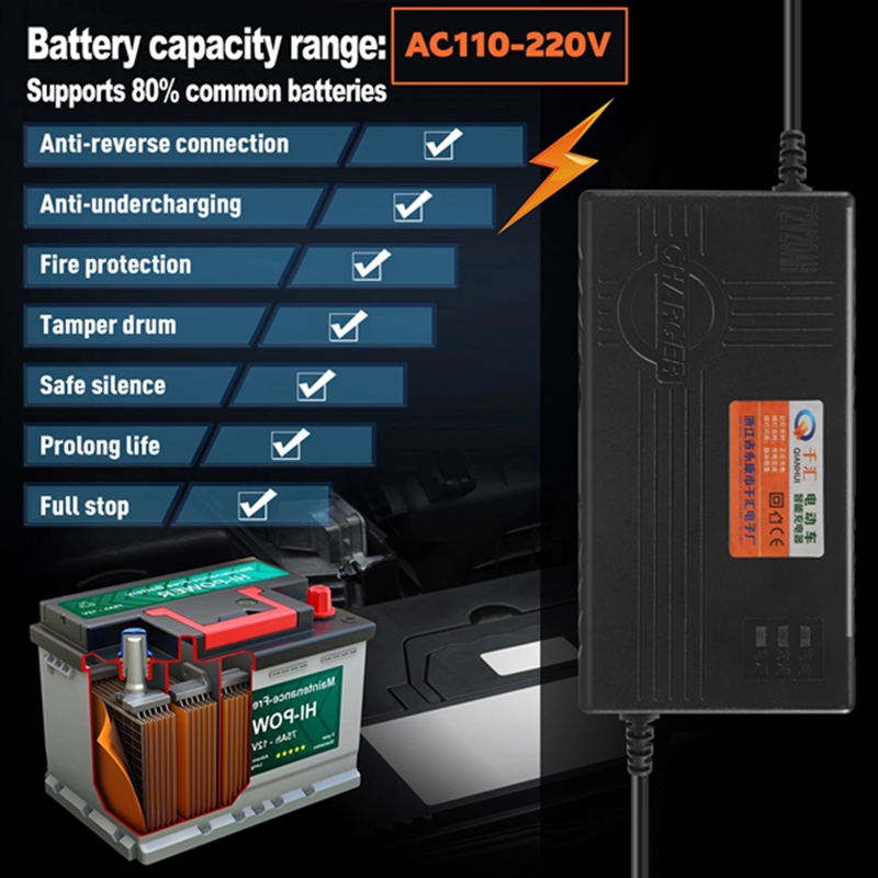 T82C gorąca sprzedaż-72V 20AH  – 84V 20A Smart Charger recenzja i cena