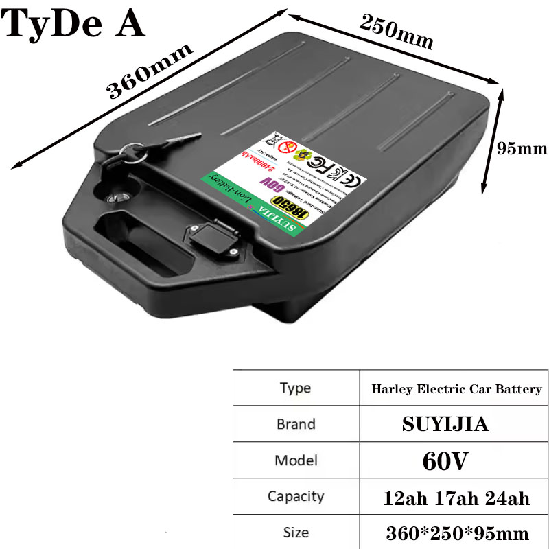 Akumulator HarleyBatteryCityco – 60V 50Ah Electric Scooter Battery recenzja i cena
