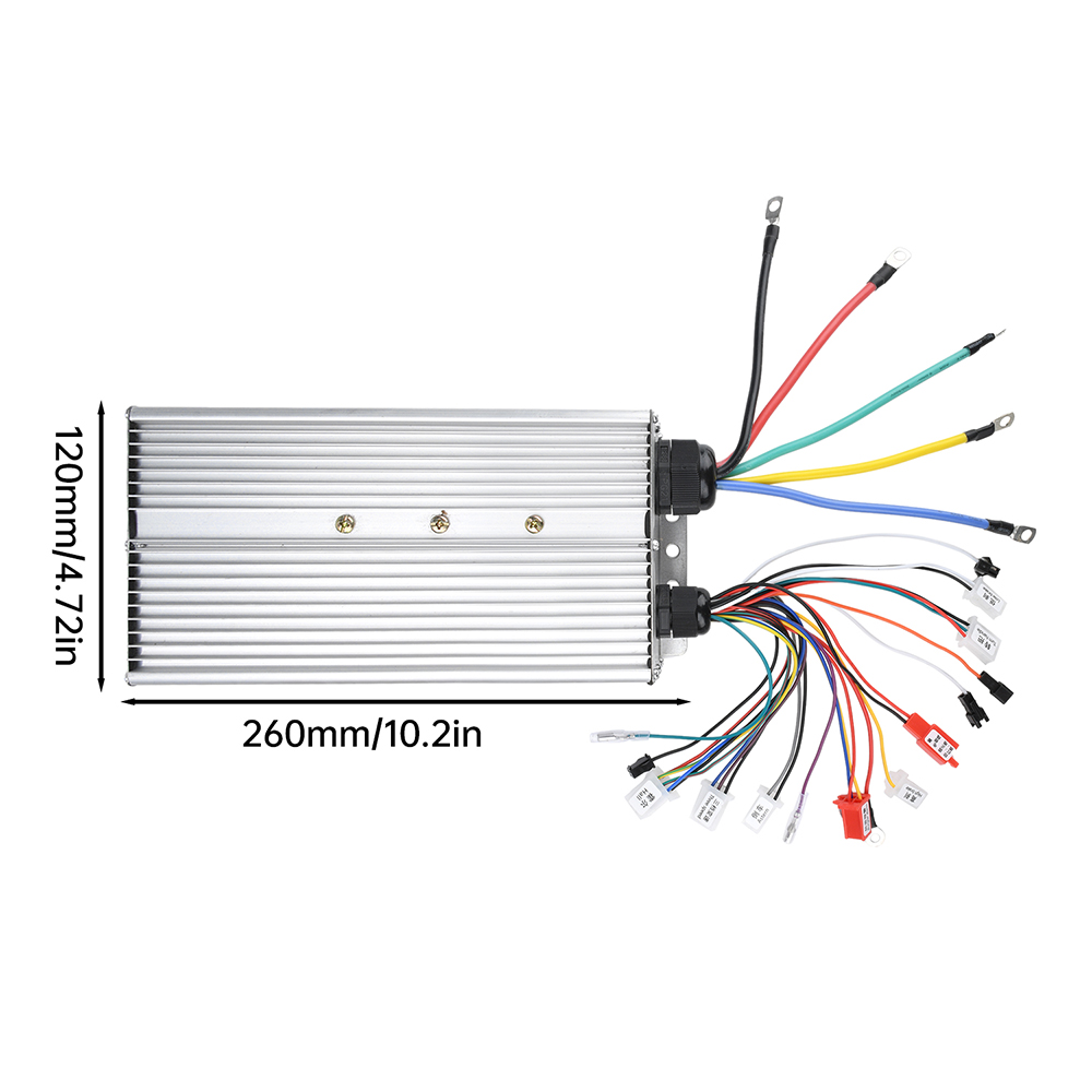 Sterownik silnika bezszczotkow – 72V 100A Sabvoton Controller recenzja i cena
