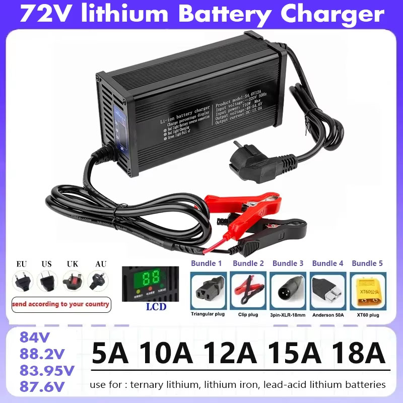 Inteligentna ładowarka do akum – 84V 20A Smart Charger recenzja i cena