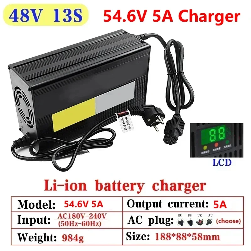 Ładowarka 5A 54.6V/67.2V/84V d – 84V 20A Smart Charger recenzja i cena