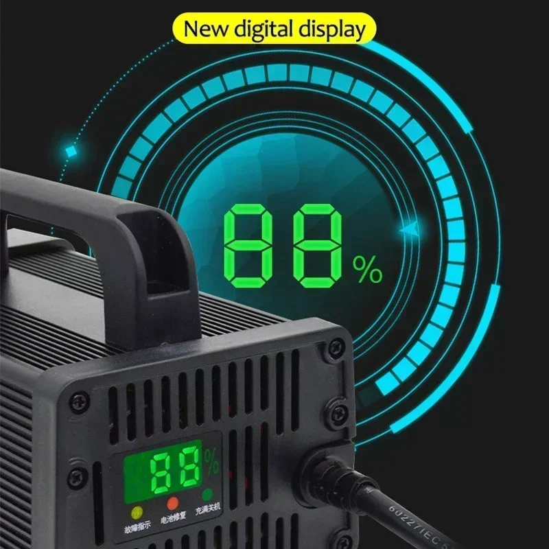 48V 60V 72V Ładowarka do akumu – 72V 15A Fast Charger recenzja i cena