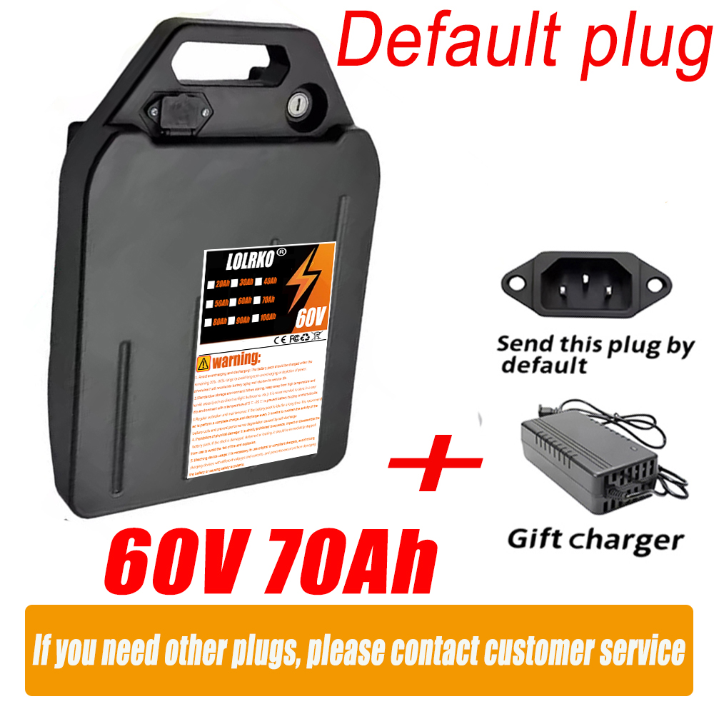 Bateria litowa do pojazdów ele – 60V 50Ah Electric Scooter Battery recenzja i cena